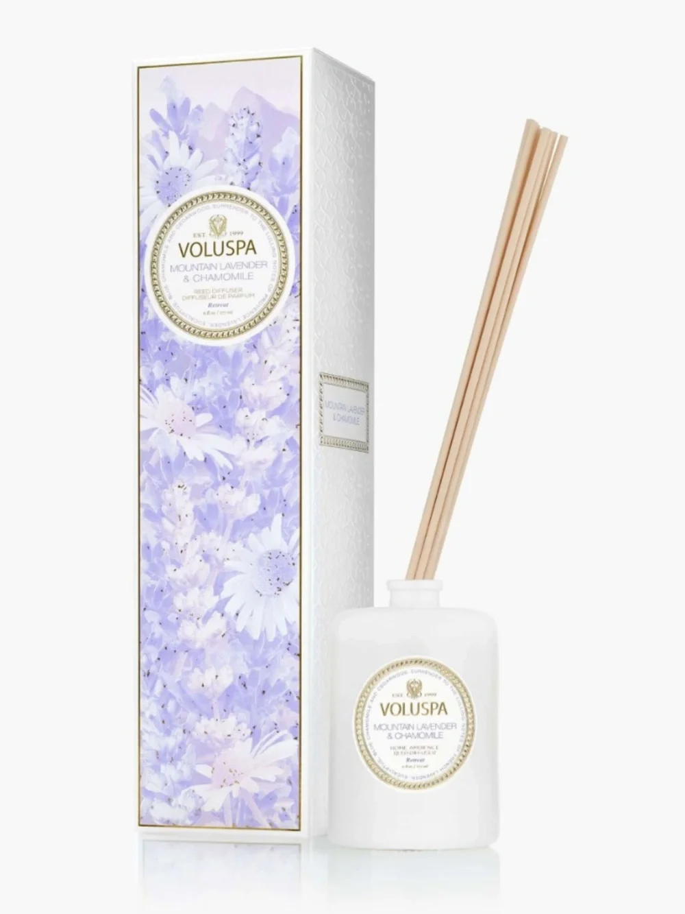 VOLUSPA Mountain Lavender & Chamomile Reed Diffuser